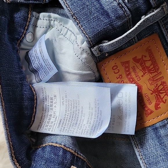 EUC Distressed Levi's Mile High Super Skinny Jeans 28 From Free People 👖 - Picture 3 of 11